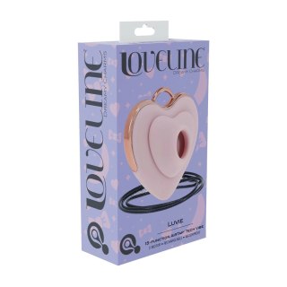 Luvie Heart-shaped AirTap® - naszyjnik z funkcją masażu, rożowy