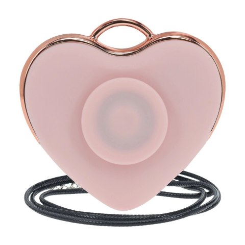 Luvie Heart-shaped AirTap® - naszyjnik z funkcją masażu, rożowy