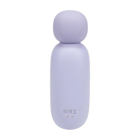 Mochi Mini Chunky Wand Lavender - kompaktowy masażer silikonowy 8-funkcyjny