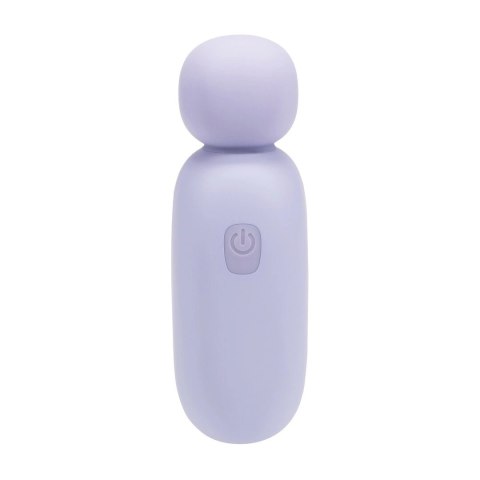 Mochi Mini Chunky Wand Lavender - kompaktowy masażer silikonowy 8-funkcyjny