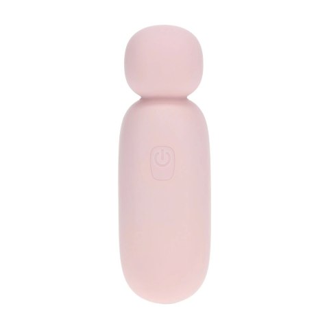 Mochi Mini Chunky Wand Pink - kompaktowy masażer silikonowy 8 trybow