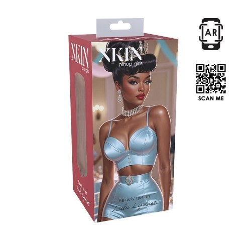 Pinup Dolls Beauty Queen Lulu Liplust TPE Model Small 127g Brązowy