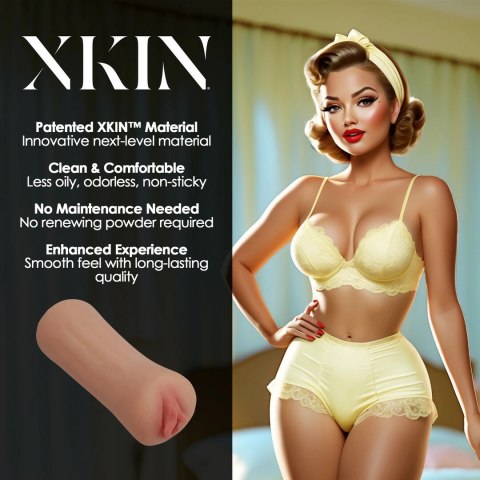Pinup Dolls Slumber Party Bettie Blowkiss TPE Model Small 127g Tan