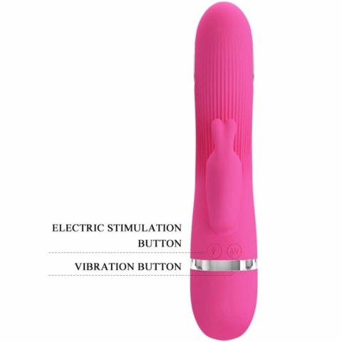 Pretty Love Flirtacja Ingram - wibrator silikonowy z funkcją elektrostymulacji