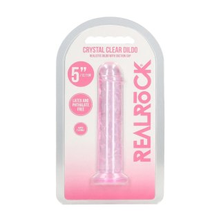 REALROCK Crystal Clear model 5 12,7 cm rożowy - anatomiczny kształt