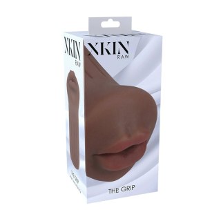 Raw The Grip TPE Small - kompaktowa maszyna intymna, brązowa, 137g