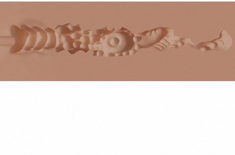Secret Affairs Ambered Enchantress Amara TPE Large Tan 378g - anatomiczna maszyna intymna
