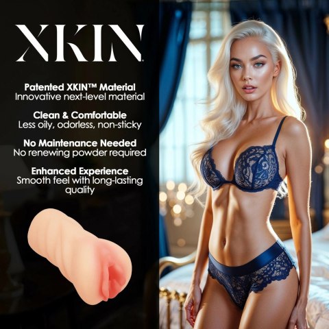 Secret Affairs Blonde Desire Alessia TPE Medium 199g jasny beż