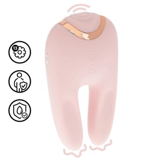 Shots Bonnie Double-ended Tapping Vibrator rożowy 13 trybow