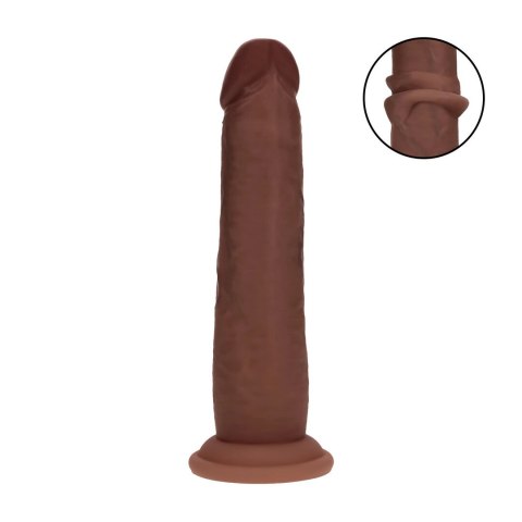 SilexD Dual Density Sliding Skin 18,5 cm brązowy - model silikonowy