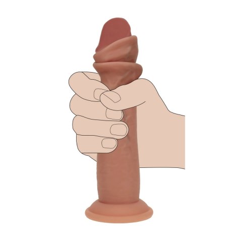 Sinner Gear Dual Density Sliding Skin 18,5 cm silikonowy model anatomiczny Tan