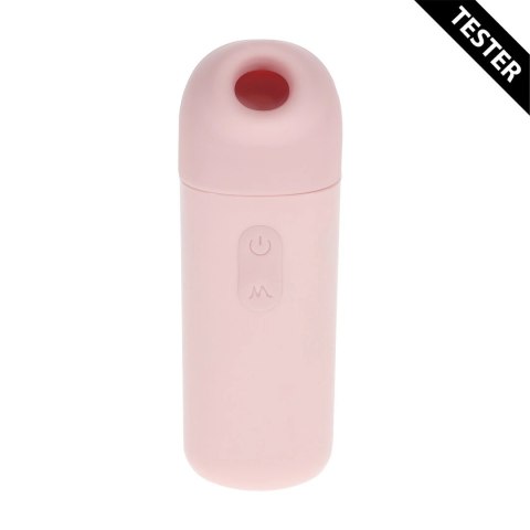 Sweetie AirTap Vibrator Pink Tester - kompaktowy model 2w1 z technologią AirTap