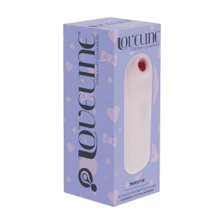 Sweetie AirTap Vibrator Pink - kompaktowy model 2w1, 15 trybow pracy