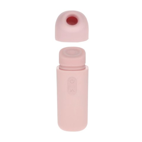 Sweetie AirTap Vibrator Pink - kompaktowy model 2w1, 15 trybow pracy