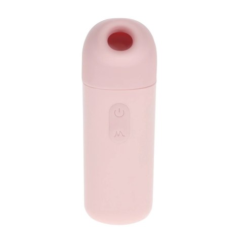 Sweetie AirTap Vibrator Pink - kompaktowy model 2w1, 15 trybow pracy
