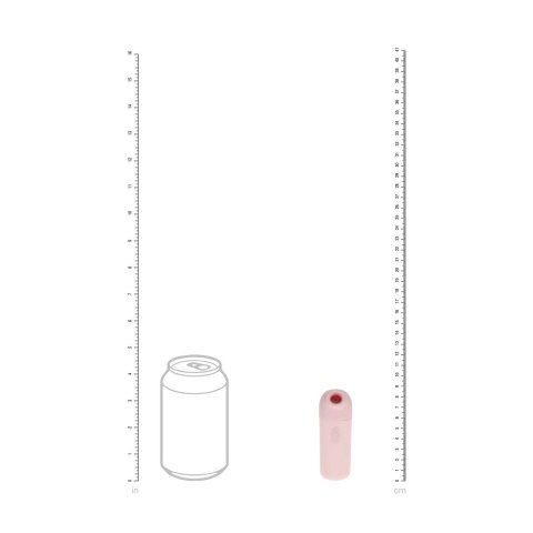 Sweetie AirTap Vibrator Pink - kompaktowy model 2w1, 15 trybow pracy
