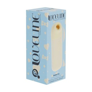 Sweetie AirTap Vibrator żołty - kompaktowy model 2w1 z 15 trybami
