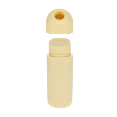 Sweetie AirTap Vibrator żołty - kompaktowy model 2w1 z 15 trybami