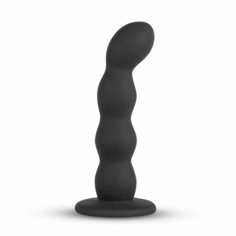 Teazers Silicone Strap-On Set Czarny - Zestaw z regulowaną uprzężą