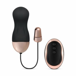 Teazers Vibrating Egg Black - bezprzewodowe jajko wibrujące, 10 trybow