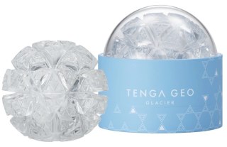 Tenga GEO GLACIER - transparentna maszyna intymna, elastyczna struktura