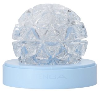 Tenga GEO GLACIER - transparentna maszyna intymna, elastyczna struktura