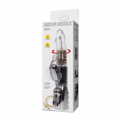 BAILE Amour Rakiet Rotator 26,5 cm przezroczysty - wielofunkcyjny system wibracji