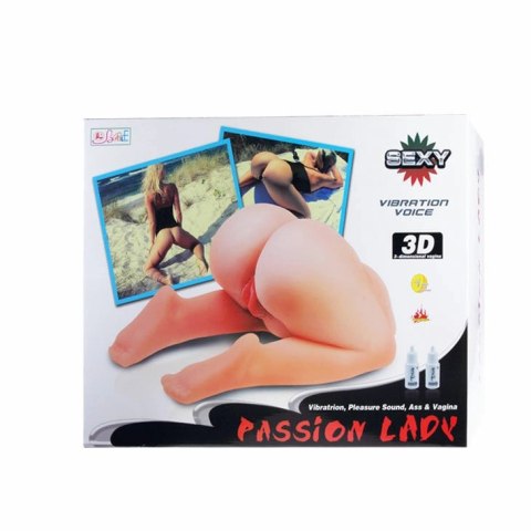 BAILE GLOS Model 3D - anatomiczna maszyna intymna z funkcją dźwięku, 10 kg