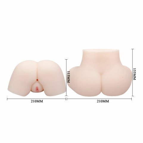 BAILE PASSION LADY II - kompaktowa maszyna intymna Cyberskin z funkcją wibracji