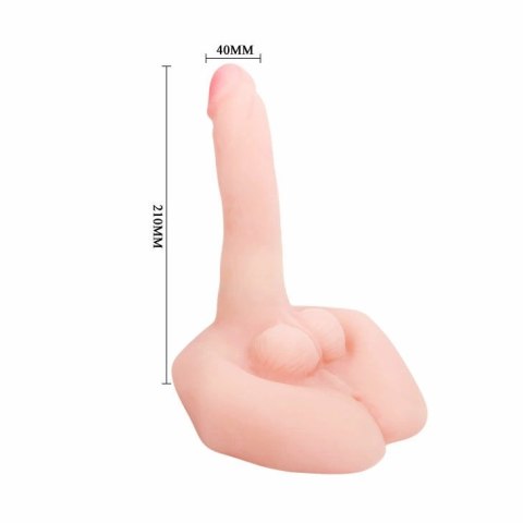 BAILE Pan Duży model anatomiczny z funkcją wibracji i sterowaniem dźwiękiem