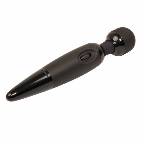 BAILE Power Wand - kompaktowy masażer czarny, mocny, silikonowy