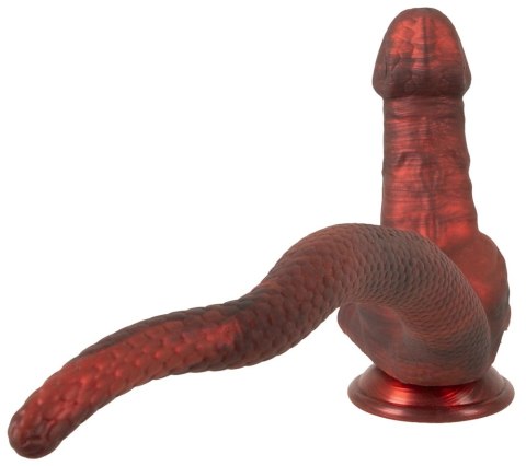 Beasty Cocks Panthera Double silikonowy model dwustronny z przyssawką 47 cm