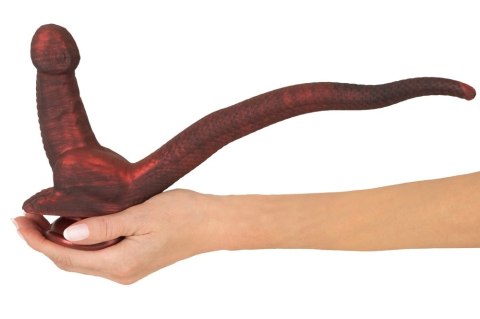 Beasty Cocks Panthera Double silikonowy model dwustronny z przyssawką 47 cm