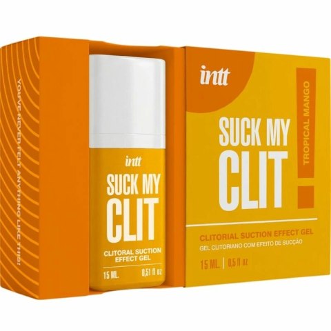 INTT SUCK MY CLIT żel intymny efekt ssania mango 15ml