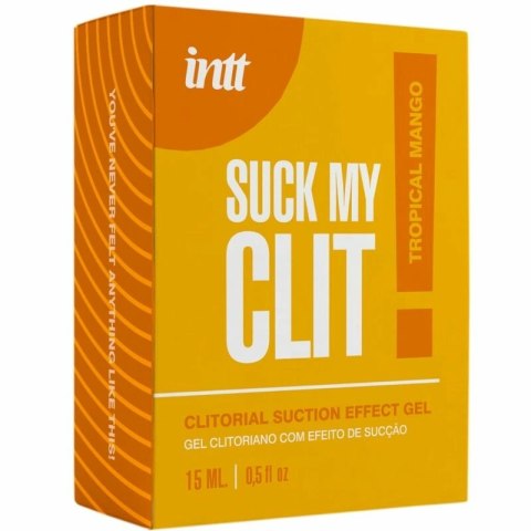INTT SUCK MY CLIT żel intymny efekt ssania mango 15ml