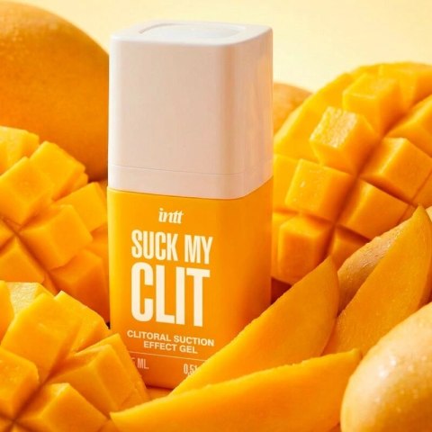 INTT SUCK MY CLIT żel intymny efekt ssania mango 15ml