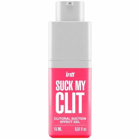 INTT SUCK MY CLIT żel intymny z efektem ssania, poziomka, 15 ml