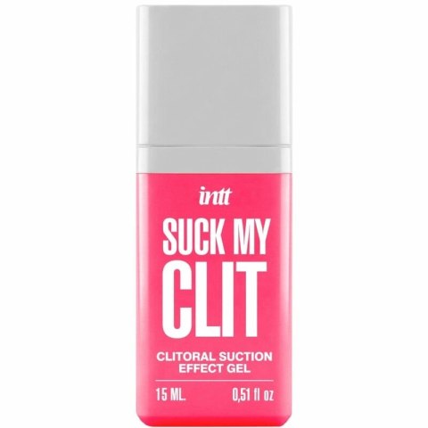 INTT SUCK MY CLIT żel intymny z efektem ssania, poziomka, 15 ml