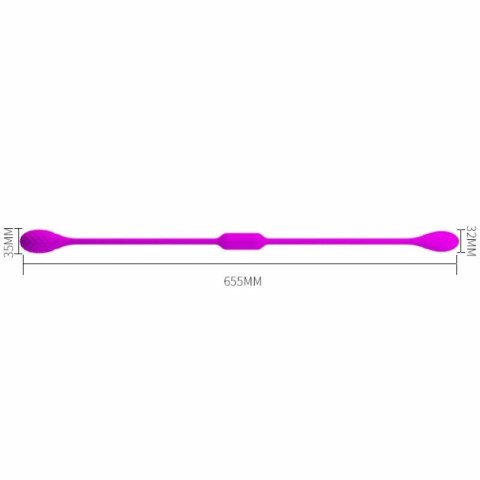 PRETTY LOVE Dream Lovers Whip 2 - elastyczny stymulator unisex, 12 trybow