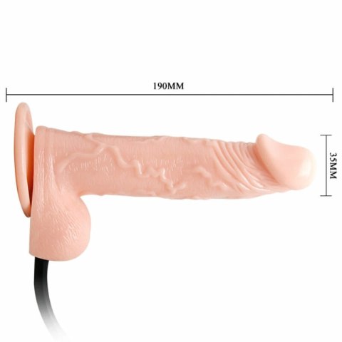 TANIEC Nadmuchiwany model intymny z przyssawką 15 cm TPR