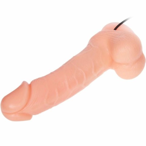 BAILE Dong Wibracje i Obrot 20 cm - elastyczny model z przyssawką