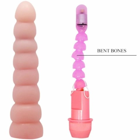 BAILE Flexi Vibe Sensual Spine 19 cm - elastyczny model z wieloma trybami