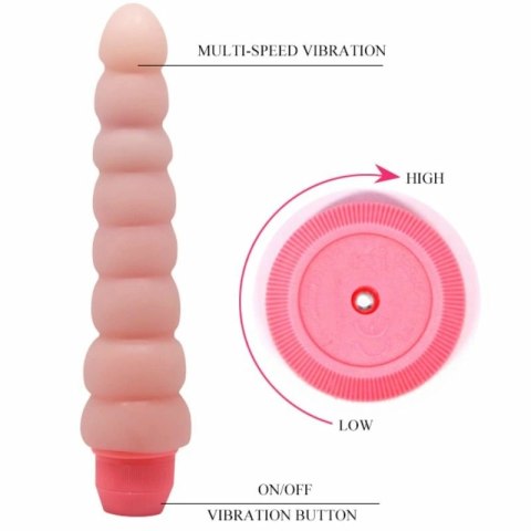 BAILE Flexi Vibe Sensual Spine 19 cm - elastyczny model z wieloma trybami