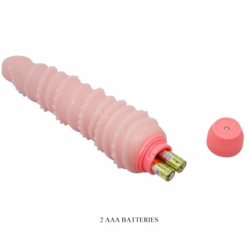 BAILE Flexi Vibe Spiralny wibrator elastyczny 19,5 cm cielisty