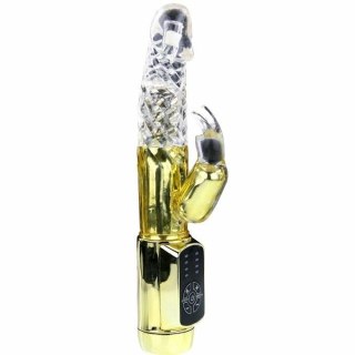 BAILE Gold Prince Rabbit - wielofunkcyjny model rotacyjny, złoty, 23 cm