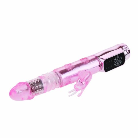 BAILE Rabbit Throbbing Butterfly maszyna intymna USB 12 trybow fioletowa