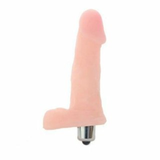BAILE Slik Pleasure Love Clone - wibrator naturalny TPR, teksturowany