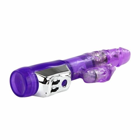 BAILE Super Sex Rabbit - wibrator rotacyjny z podwojną stymulacją 23 cm