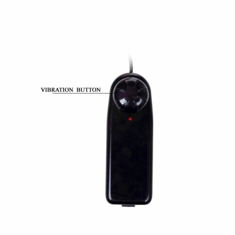 BAILE Super Vibro Dong V - model z przyssawką, 20,5 cm, TPR