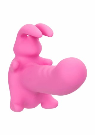 CalExotics Bunny Dreams Vibrating - silikonowy stymulator z 10 trybami, wodoodporny